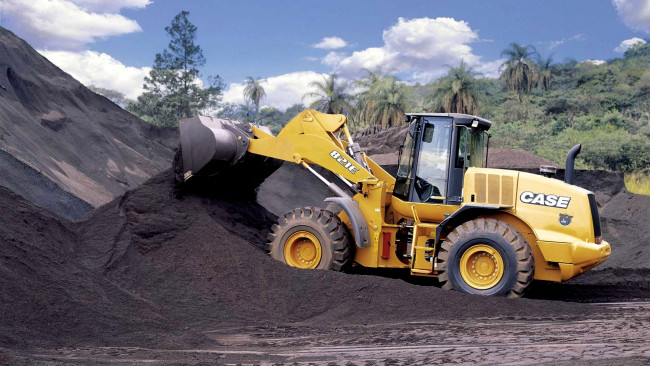 Обои картинки фото техника, фронтальные погрузчики, case