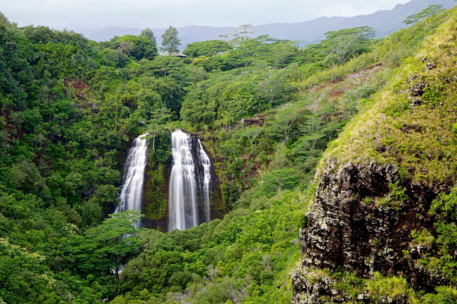 Обои картинки фото природа, водопады, простор