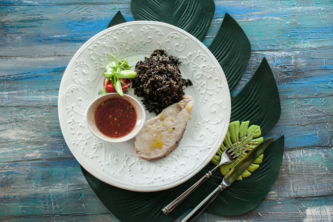 Обои картинки фото еда, вторые блюда, второе, блюдо, гарнир, мясо