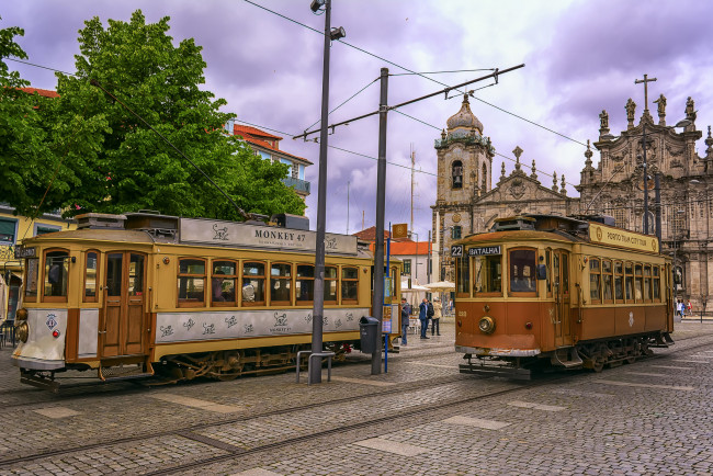 Обои картинки фото техника, трамваи, трамвай, рельсы