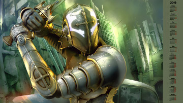 Картинка календари видеоигры здание шлем оружие