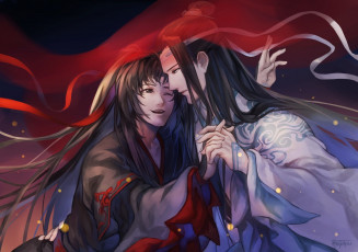 Картинка аниме mo+dao+zu+shi вэй усянь лань ванцзы