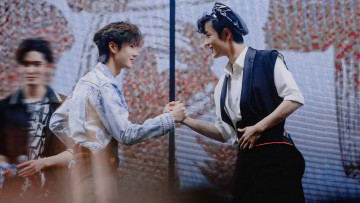 Картинка разное знаменитости ван ибо wang yi bo сяо чжань xiao zhan