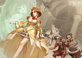 Картинка фэнтези маги +волшебники девушка меч магия куклы