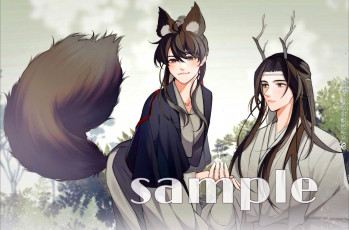 Картинка аниме mo+dao+zu+shi вэй усянь лань ванцзы лис дракон