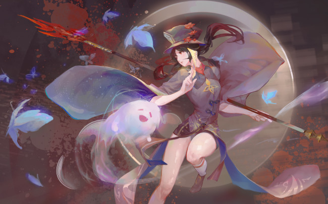 Обои картинки фото аниме, genshin impact, genshin, impact