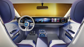 обоя 2023 mercedes-benz cla class concept, автомобили, mercedes-benz, mercedes, benz, cla, концепт, мюнхен, iaa, 2023, салон, торпеда