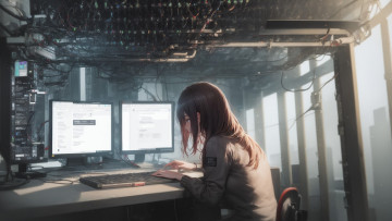 Картинка аниме оружие +техника +технологии нейросети графика нейроарт ai art нейронные сети рисунки нейро искусство