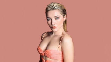 Картинка девушки florence+pugh актриса декольте