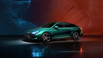 Картинка mg+7+trophy автомобили mg зеленый