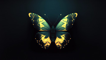 обоя векторная графика, животные , animals, бабочка