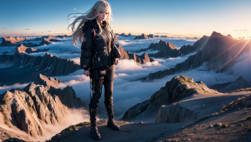 Картинка аниме пейзажи +природа нейросети графика нейроарт ai art нейронные сети рисунки нейро искусство