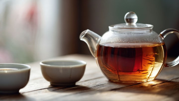 обоя еда, напитки,  чай, чайник, чай