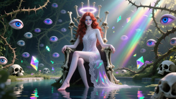 обоя 3д графика, фантазия , fantasy, нейросети, графика, нейроарт, ai, art, нейронные, сети, рисунки, нейро, искусство, нейрографика, graphics, neuroart, neural, networks, drawings, neuro, neurography