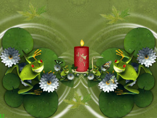 обоя для, легио, подарок, рисованные, животные, лягушки