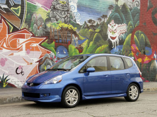 Картинка honda fit sport автомобили