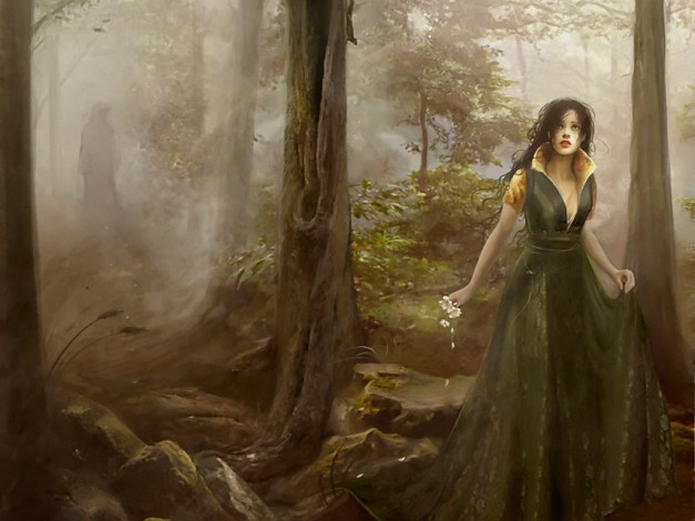 Обои картинки фото фэнтези, девушки