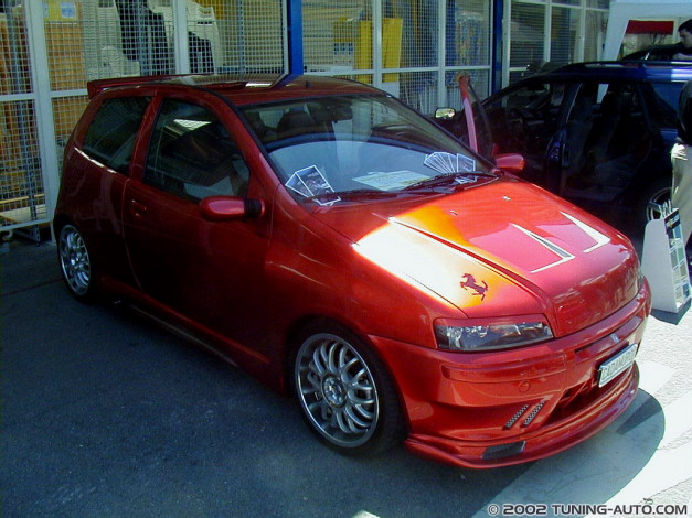 Обои картинки фото fiat, punto, автомобили