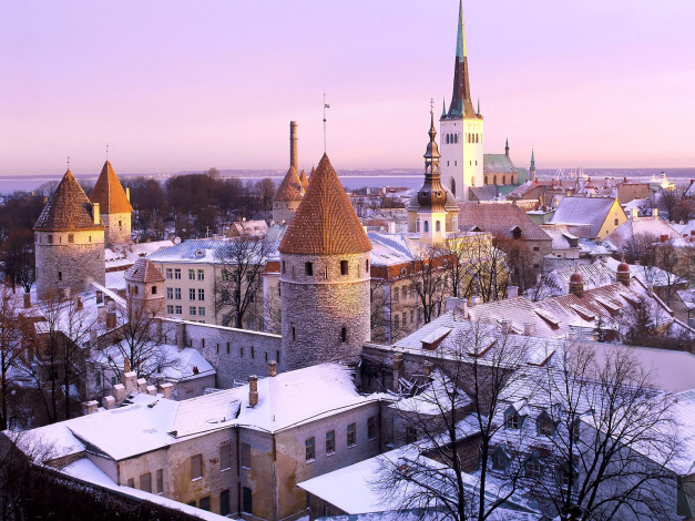 Обои картинки фото tallinn, estonia, города, таллин, эстония