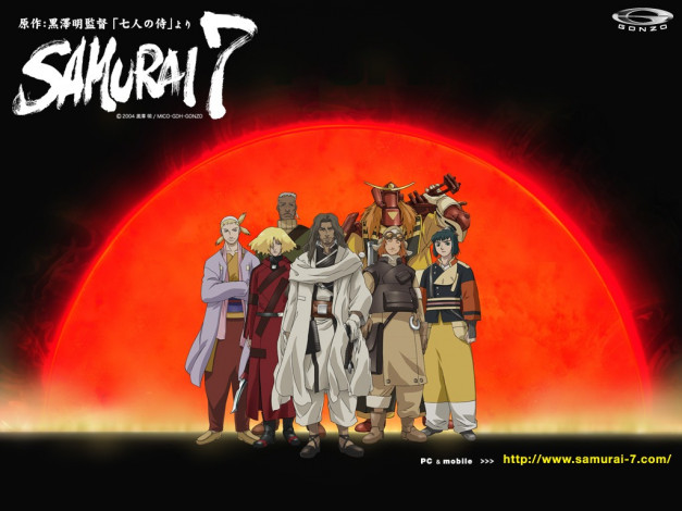 Обои картинки фото аниме, samurai