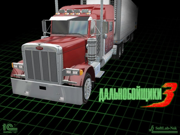 Обои картинки фото видео, игры, дальнобойщики, покорение, америки, rig`n`roll