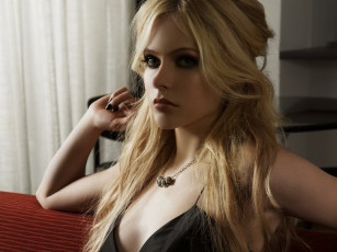 обоя avril, lavigne, музыка