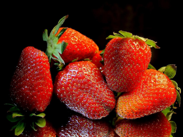 Обои картинки фото еда, клубника, земляника