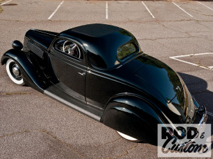 Картинка 1935 ford three window coupe автомобили custom classic car