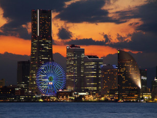 Картинка города йокогама Япония