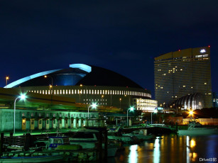 Картинка города огни ночного