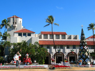 Картинка праздничные новогодние пейзажи