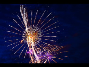 Картинка разное салюты фейерверки