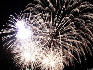 Картинка разное салюты фейерверки