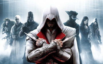 Картинка assassin`s creed brotherhood видео игры