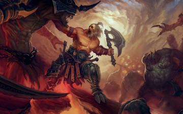 Картинка diablo iii видео игры