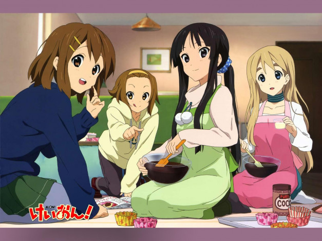 Обои картинки фото аниме, on