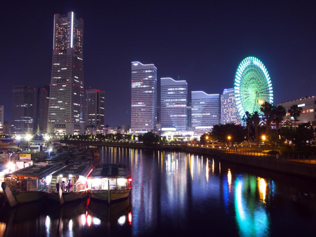 Обои картинки фото города, йокогама, Япония