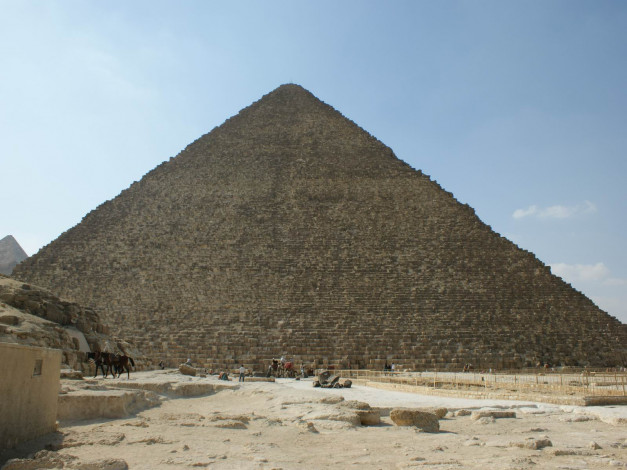 Обои картинки фото пирамида, хеопса, города, исторические, архитектурные, памятники