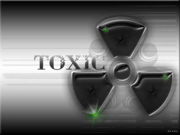 Обои картинки фото toxic, векторная, графика
