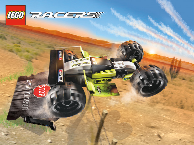 Обои картинки фото видео, игры, lego, racers