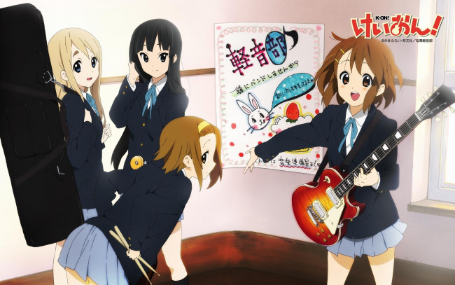 Обои картинки фото аниме, on