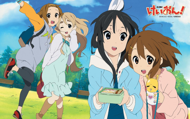 Обои картинки фото аниме, on