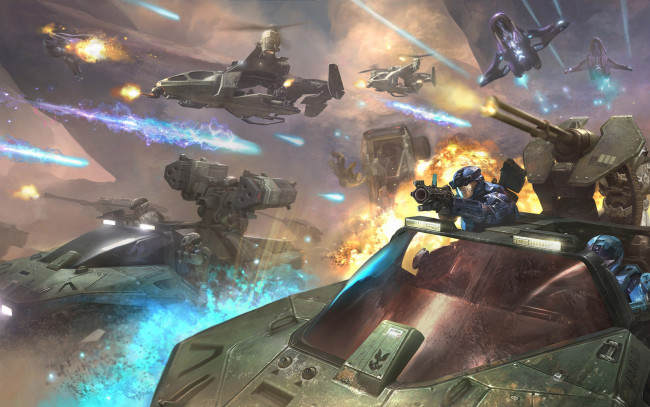 Обои картинки фото halo, reach, видео, игры