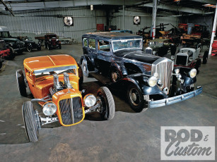 Картинка 1930 pierce arrow ex limo автомобили custom classic car