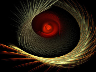 Картинка 3д графика fractal фракталы узор абстракция