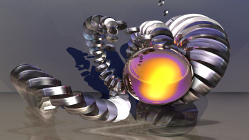 Картинка 3д графика fractal фракталы абстракция узор