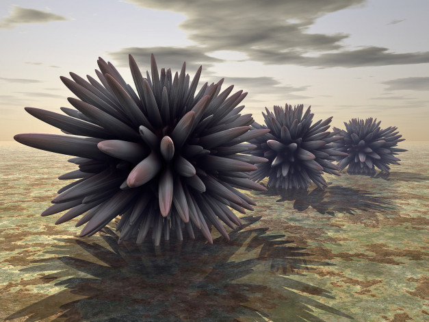 Обои картинки фото 3д, графика, abstract, абстракции, облака