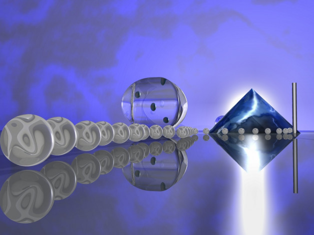 Обои картинки фото 3д, графика, другое, шары