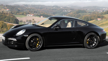 Картинка porsche 911 carrera автомобили скорость изящество мощь стиль автомобиль