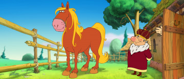 обоя мультфильмы, как, поймать, перо, жар, птицы, мультик